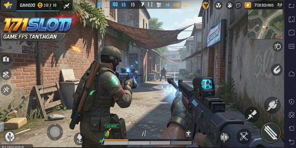 Tampilan gameplay intens dan mendebarkan di 171SLOT.