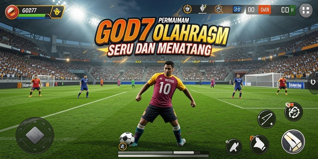 Tampilan gameplay GOD77 yang menarik dan dinamis.