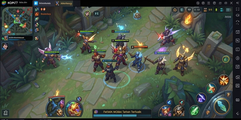 Tampilan menarik dari gameplay KOPI77 yang seru dan strategis.