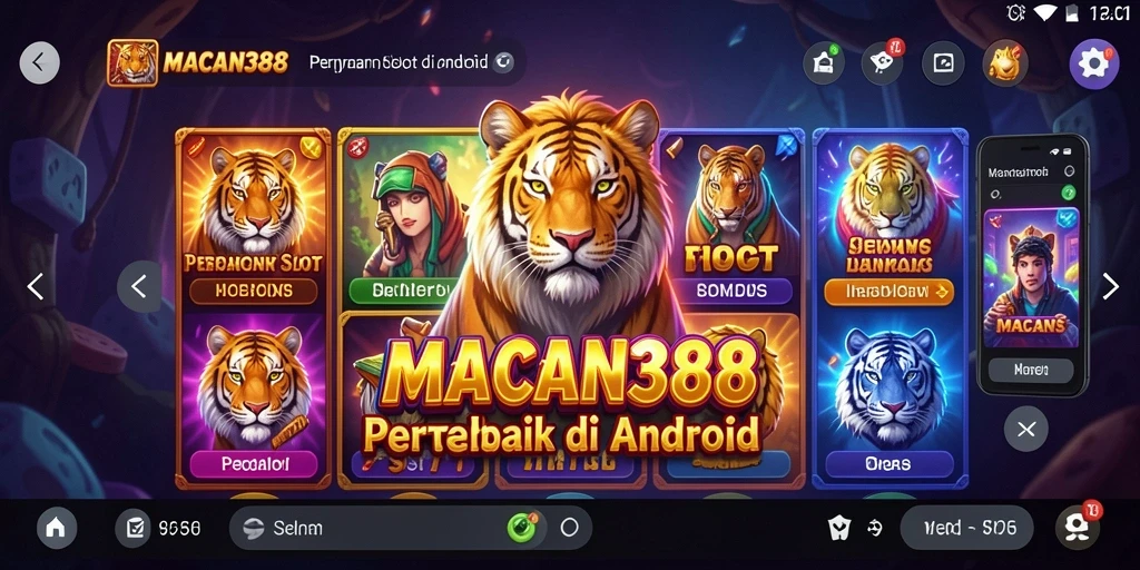 Tampilan menarik dari gameplay Slot di MACAN388.