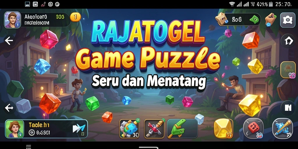 Tangkapan layar gameplay <strong>RAJATOGEL</strong> yang menunjukkan tantangan puzzle yang menarik.