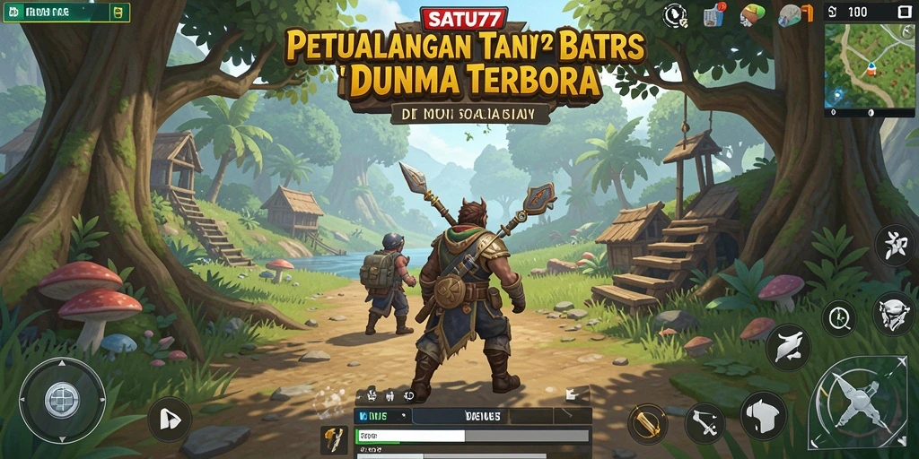Tangkapan layar gameplay menakjubkan dari <strong>SATU77</strong> di dunia terbuka.