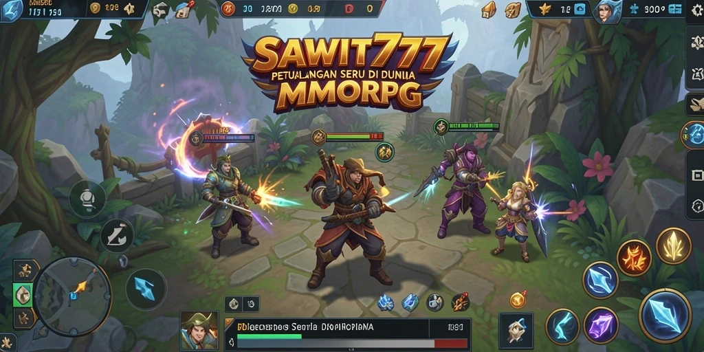 Tampilan gameplay SAWIT777 yang memukau dan interaktif di dunia MMORPG.