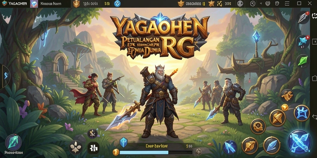 Tampilan gameplay intensif dan menakjubkan dari YAGAOHEN.