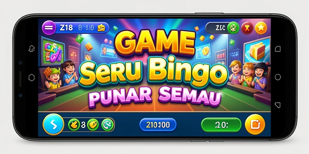 Tampilan gameplay Z18 yang seru dan menarik saat bermain Bingo.